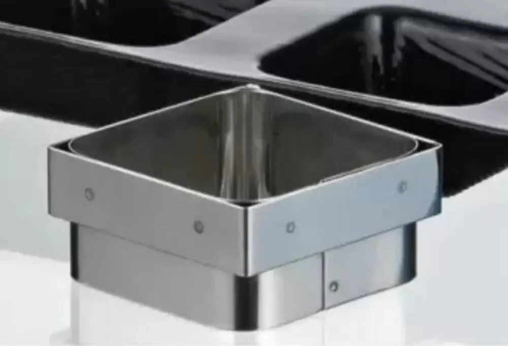 MATFER BOURGEAT Professional Square Savarin Cutter 70mm x 70mm NWT